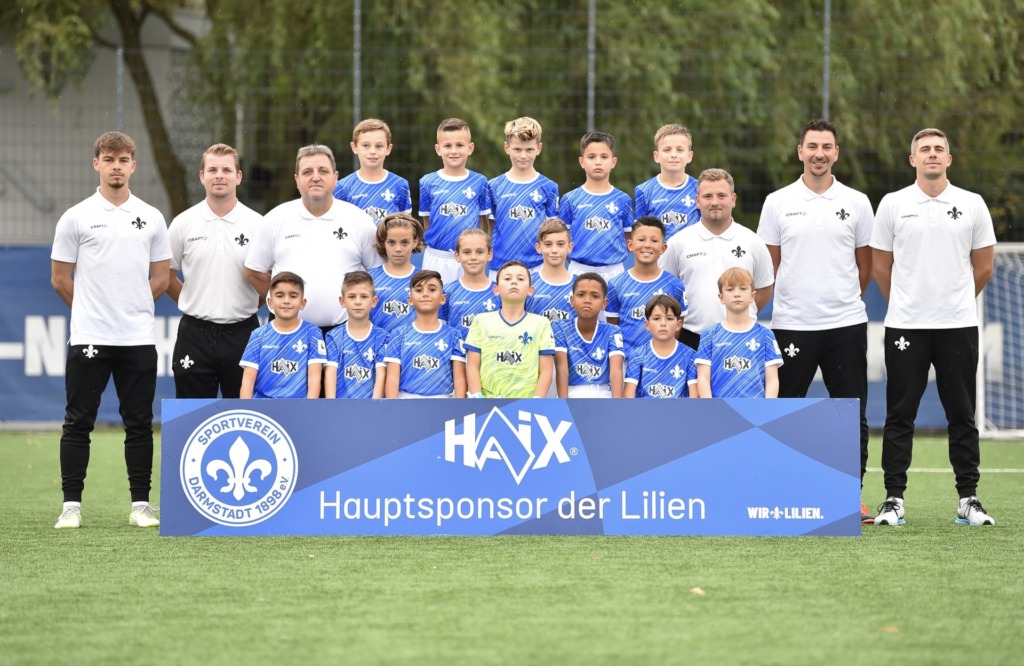 Die U10 vom SV Darmstadt 98